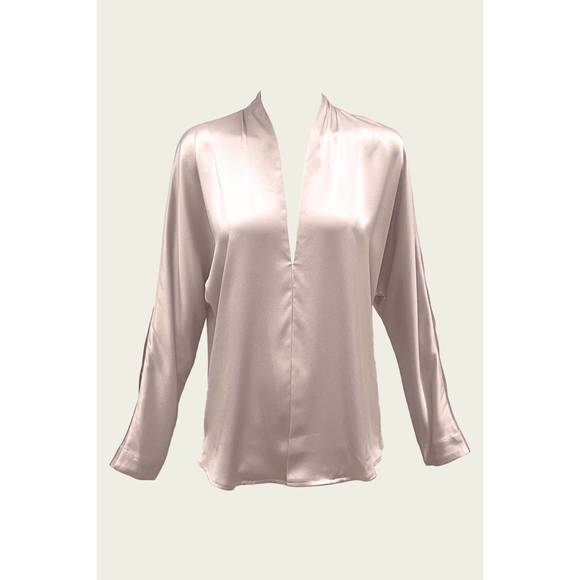 NEW THE SEI women's oversized shirt in stone - Picture 1 of 1
